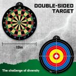 Magnetic Dart Board Set with 12 Darts