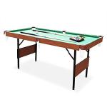 RACK Crux 55" Folding Pool Table - 3-in-1 Games