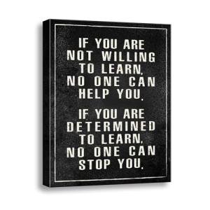 Motivational Wall Art with Positive Quotes