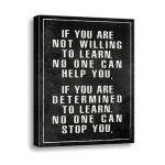 Motivational Wall Art with Positive Quotes