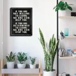Motivational Wall Art with Positive Quotes