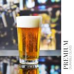 Set of 6 Krosno Beer Glasses, 17.9 oz