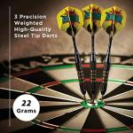 Viper Comix Ka-BOOM Steel Tip Darts - Black
