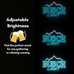 Beer Neon Sign - Adjustable Brightness for Man Cave