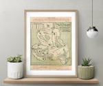 Vintage 1954 Masters Golf Club Wall Art