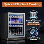 24-Inch Beverage Refrigerator - Holds 180 Cans