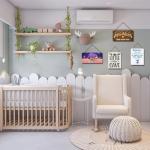 Rustic Bear Sign for Woodland Nursery Decor