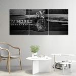 Mindset is Everything 3-Piece Canvas Wall Art