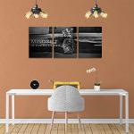 Mindset is Everything 3-Piece Canvas Wall Art