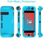 Silicone Grip Case with Screen Protector for Switch