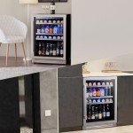 24-Inch Beverage Refrigerator - Holds 180 Cans