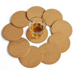 12 Pack Absorbent Cork Coasters for Drinks