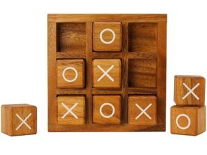 Wooden Tic Tac Toe Board - Fun for Everyone