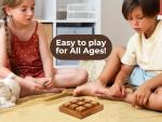 Wooden Tic Tac Toe Board - Fun for Everyone