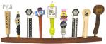 Custom Engraved Oak Whiskey Barrel Beer Tap Display