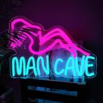 Dimmable USB Neon Man Cave Light Sign