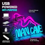 Dimmable USB Neon Man Cave Light Sign