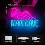 Dimmable USB Neon Man Cave Light Sign