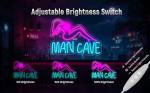 Dimmable USB Neon Man Cave Light Sign