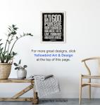 Masculine Christian Wall Art for Man Caves