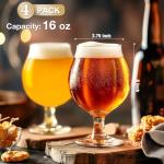 Set of 4 Classic Craft Beer Glasses