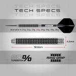 Red Dragon Pegasus Tungsten Darts Set - 24g