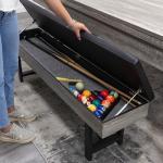 3-in-1 Pool, Poker, and Dining Table