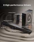 5.1.2ch Dolby Atmos Sound Bar for Home Theater