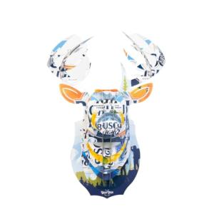 Busch Light Beer Deer Head Wall Art Decor