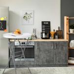Folding Round High Top Cocktail Tables - 2 Pack