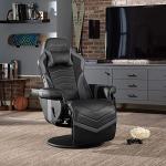 RESPAWN 900 Gray Racing Gaming Recliner Chair