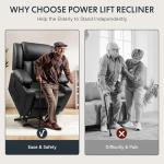 Electric Lift Recliner Chair with Massage & Heat