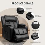 Electric Lift Recliner Chair with Massage & Heat
