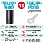 2 Pack Magnetic Push Down Beer Bottle Openers