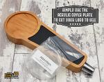 Personalized Chalkboard Beer Tap Handle - Cherry Wood