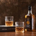 Whiskey Rocks Glass Set with Ice Ball Molds