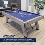 American Legend Brookdale 90" Rustic Billiard Table