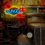 Cool Neon Garage Sign for Man Cave Decor