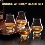 Set of 4 Whiskey and Tequila Glasses