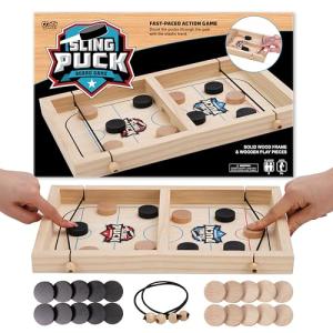 Crazy Games XL Fast Sling Puck Game for Two
