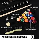 Hall of Games 5.5' Apex Pool Table Set