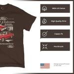 Ford Falcon Retro Muscle Car Graphic T-Shirt