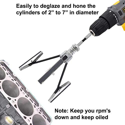 Engine Cylinder Hone Tool for Tractor Renovations