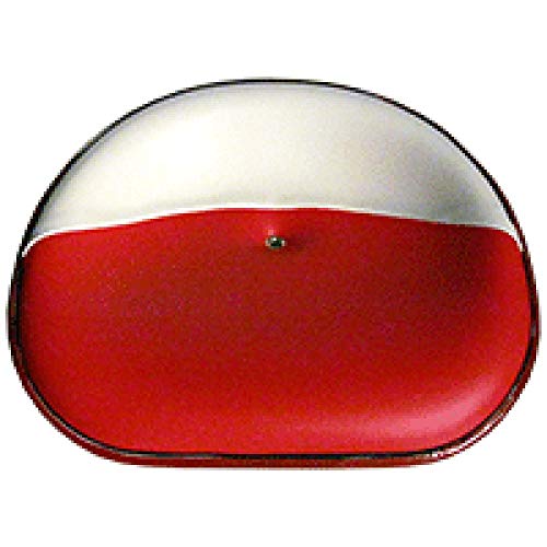 Vintage Farmall Tractor Seat Assembly Red White