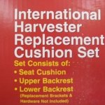 Seat Cushion Set for IH International Tractors