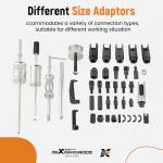 Diesel Fuel Injector Extractor Tool Kit - 40 Pcs