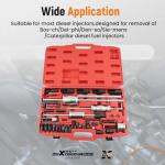 Diesel Fuel Injector Extractor Tool Kit - 40 Pcs