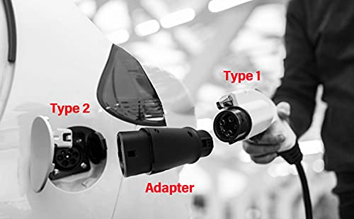 Youwoauto 32A SAE J1772 Type 2 EV Adapter