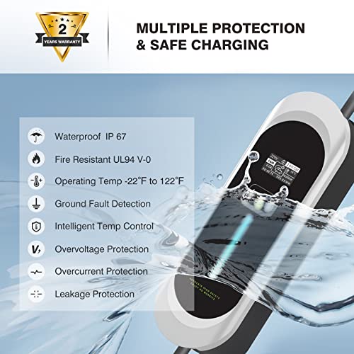 Keruida 16A Level 1 Portable EV Charger