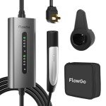 FlowGo 40A Level 2 Portable Tesla Charger